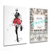 Enjoy the Little Things 2 Pieces Combine Glass Wall Art | Insigne Art Design.